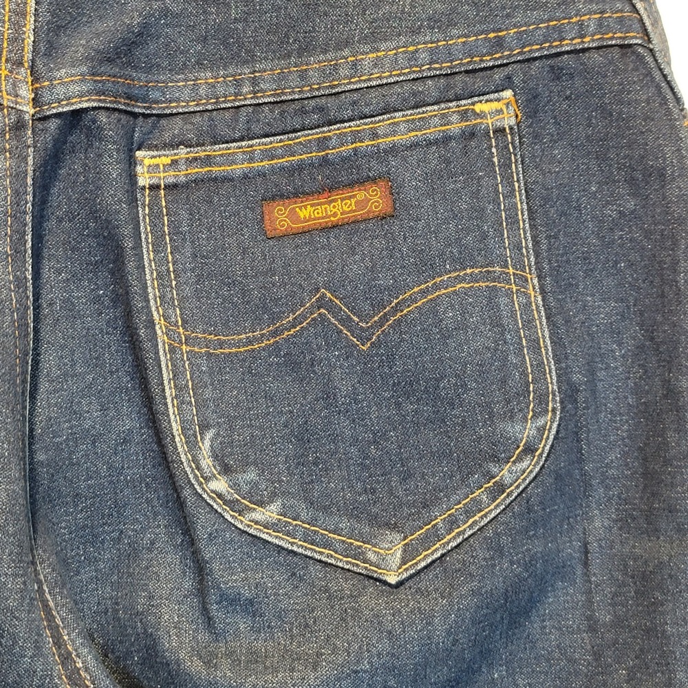 VTG Wrangler No Fault Denim Jeans High Waist Mom Straight Size 16 Average